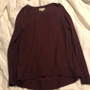 Maroon sweater